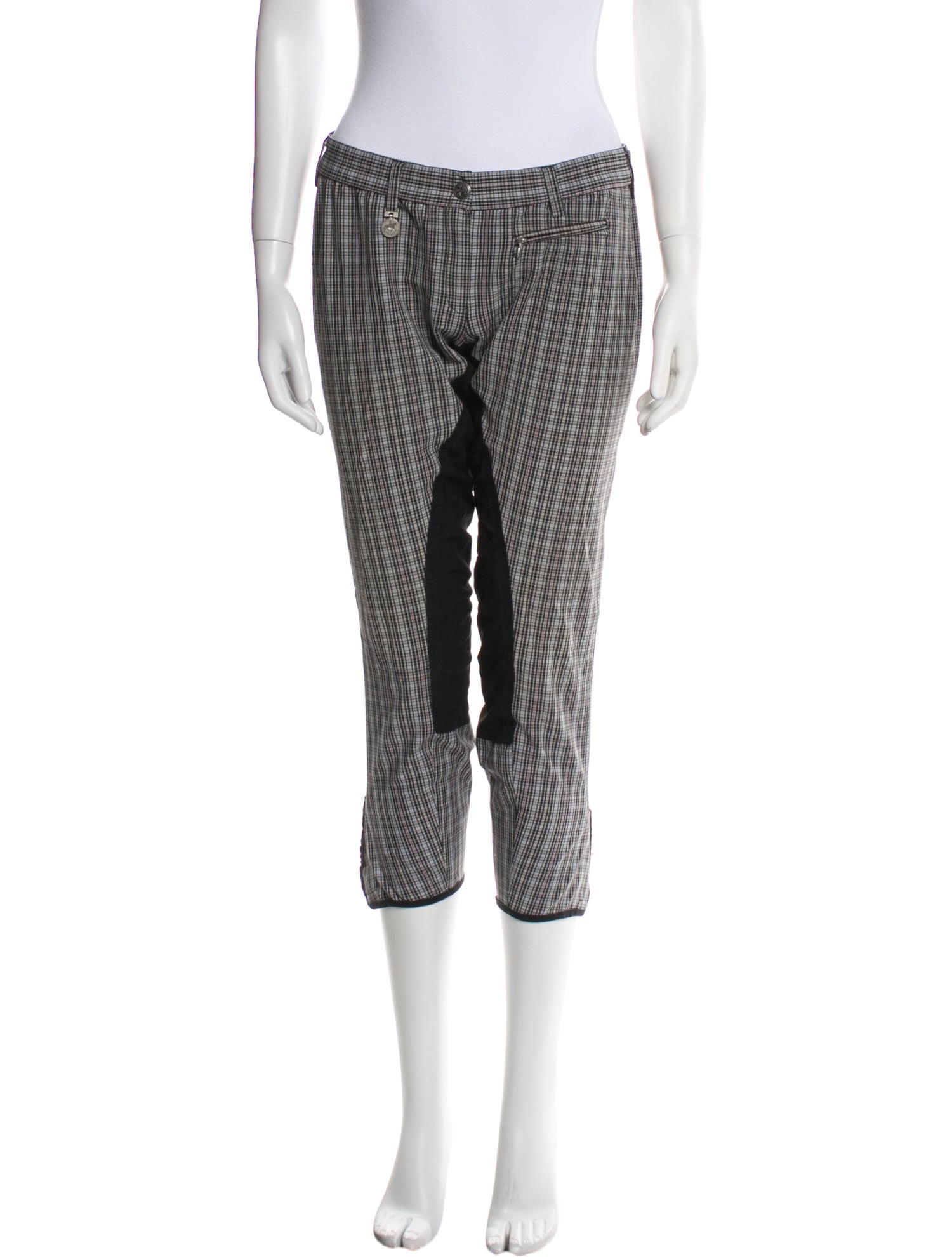 Pikeur Plaid Print Skinny Leg Pants