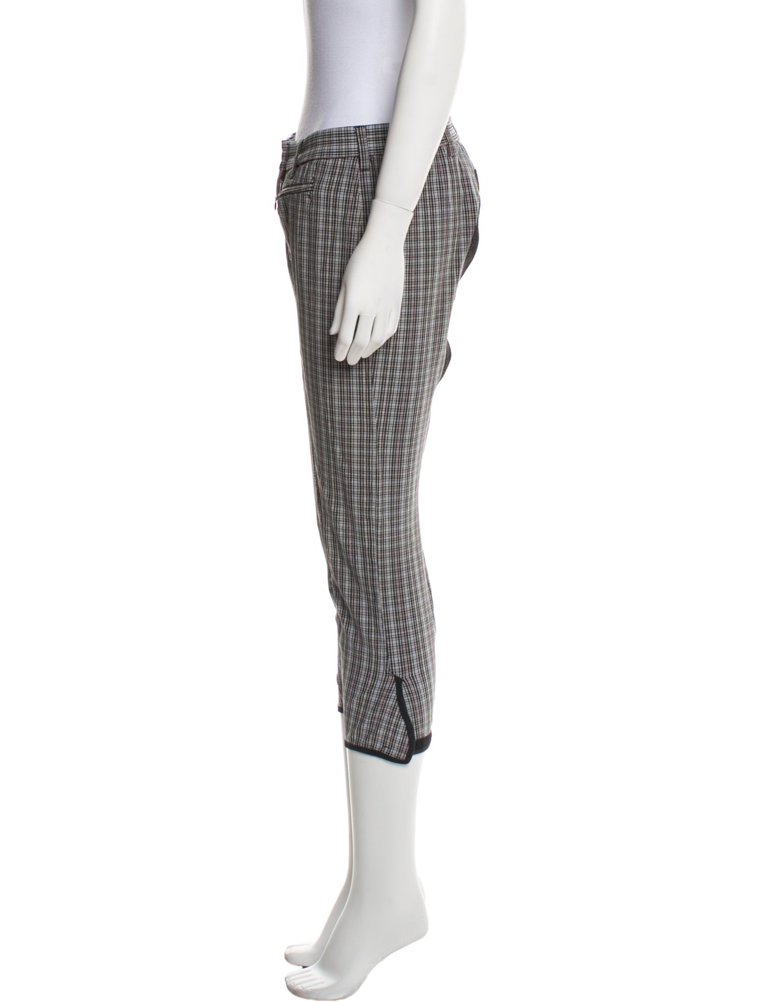 Pikeur Plaid Print Skinny Leg Pants