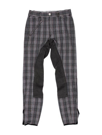 Pikeur Plaid Print Skinny Leg Pants