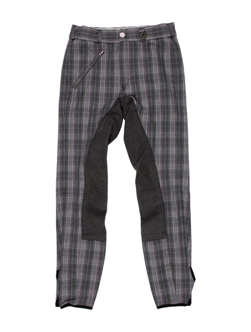 Pikeur Plaid Print Skinny Leg Pants