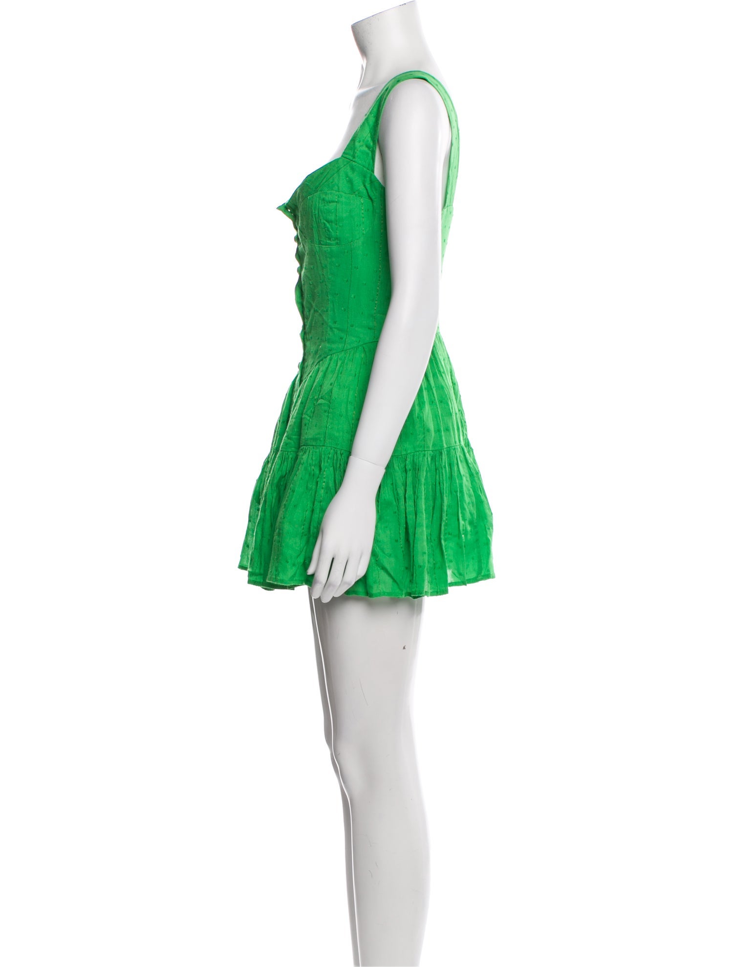 Pilyq Square Neckline Mini Dress