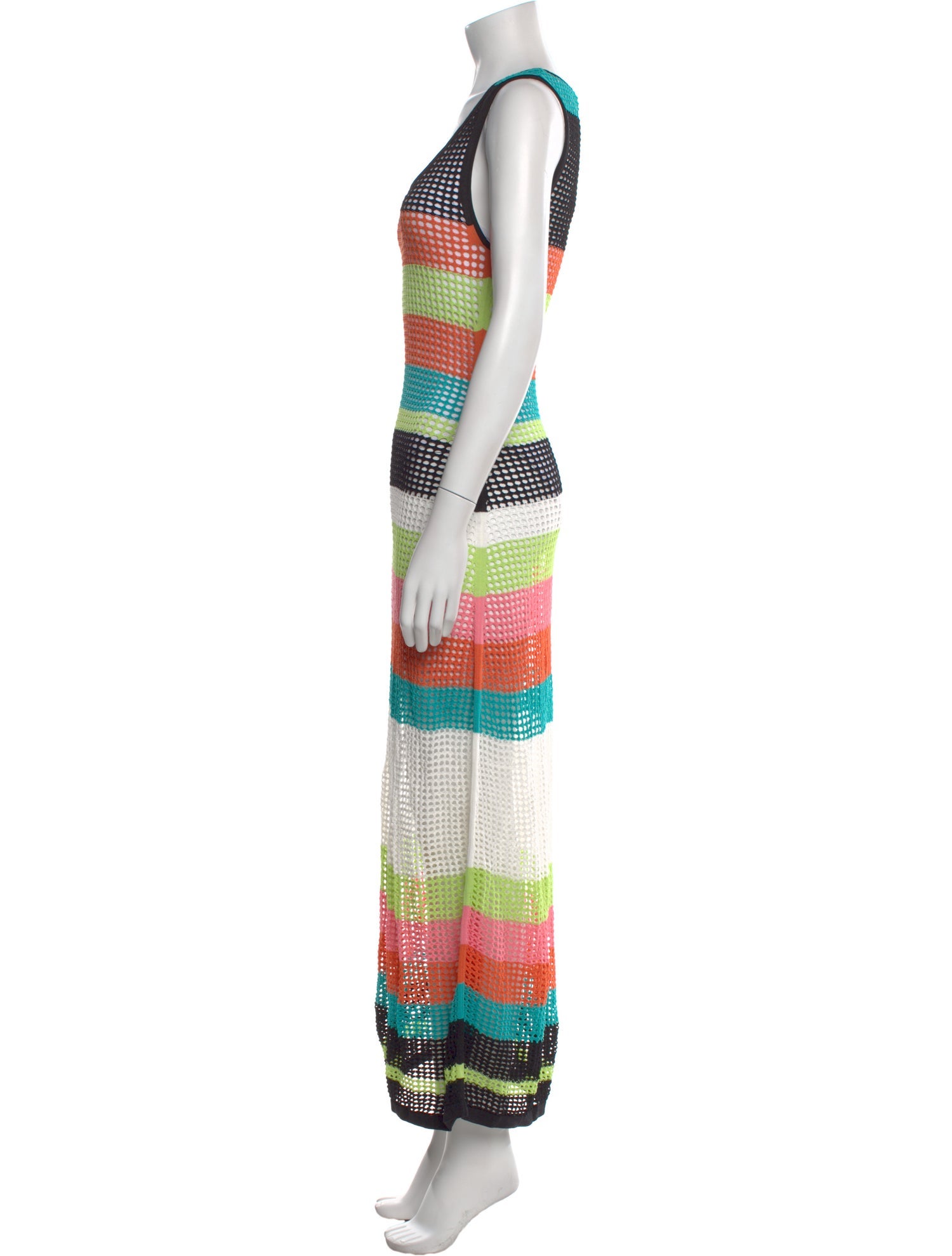 Pilyq Striped Long Dress