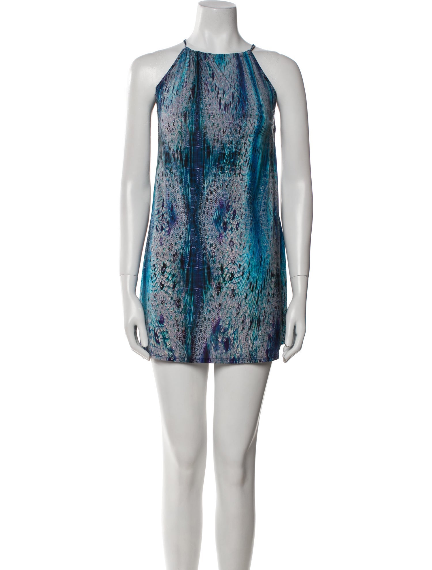 Pilyq Animal Print Mini Dress