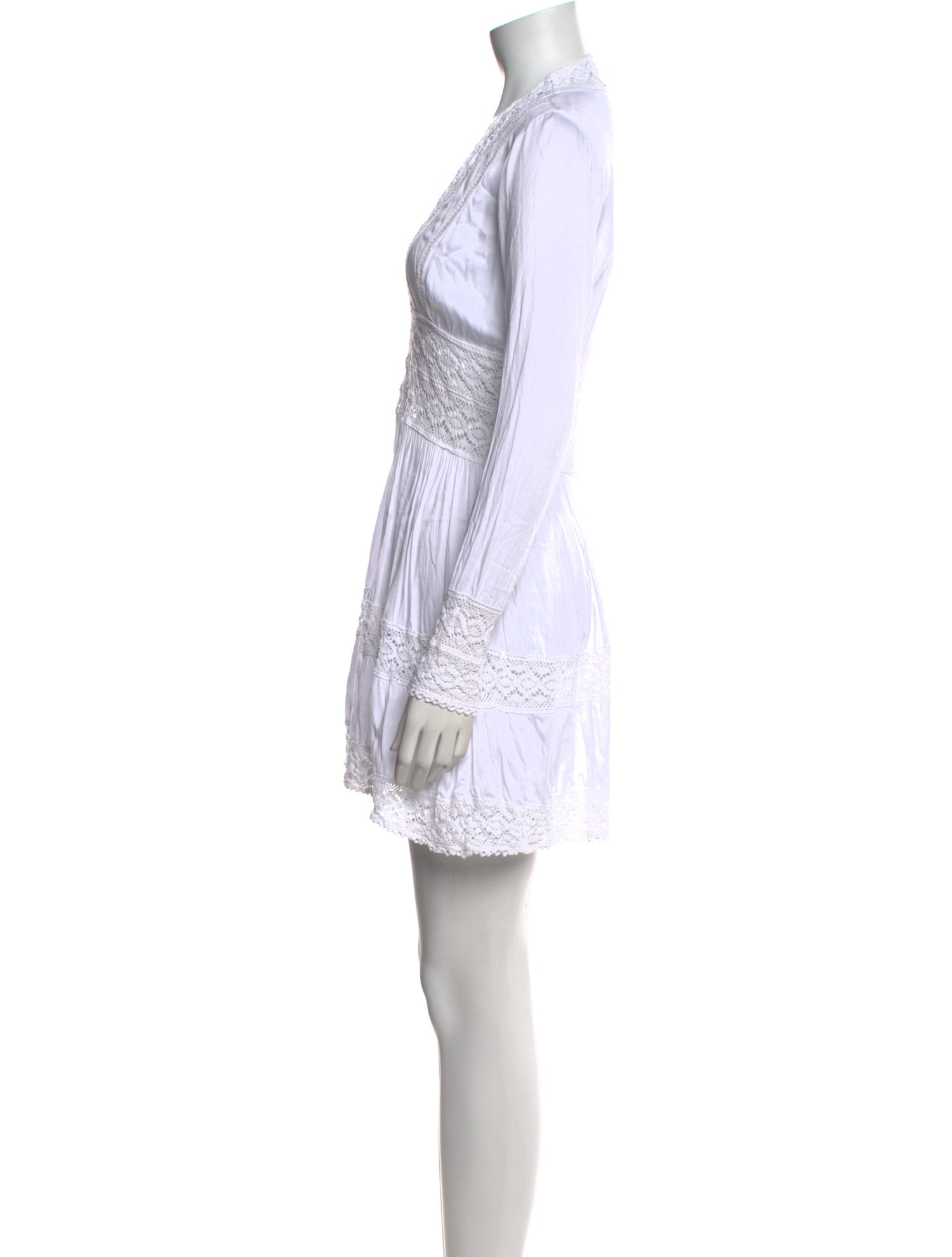 Pilyq V-Neck Mini Dress