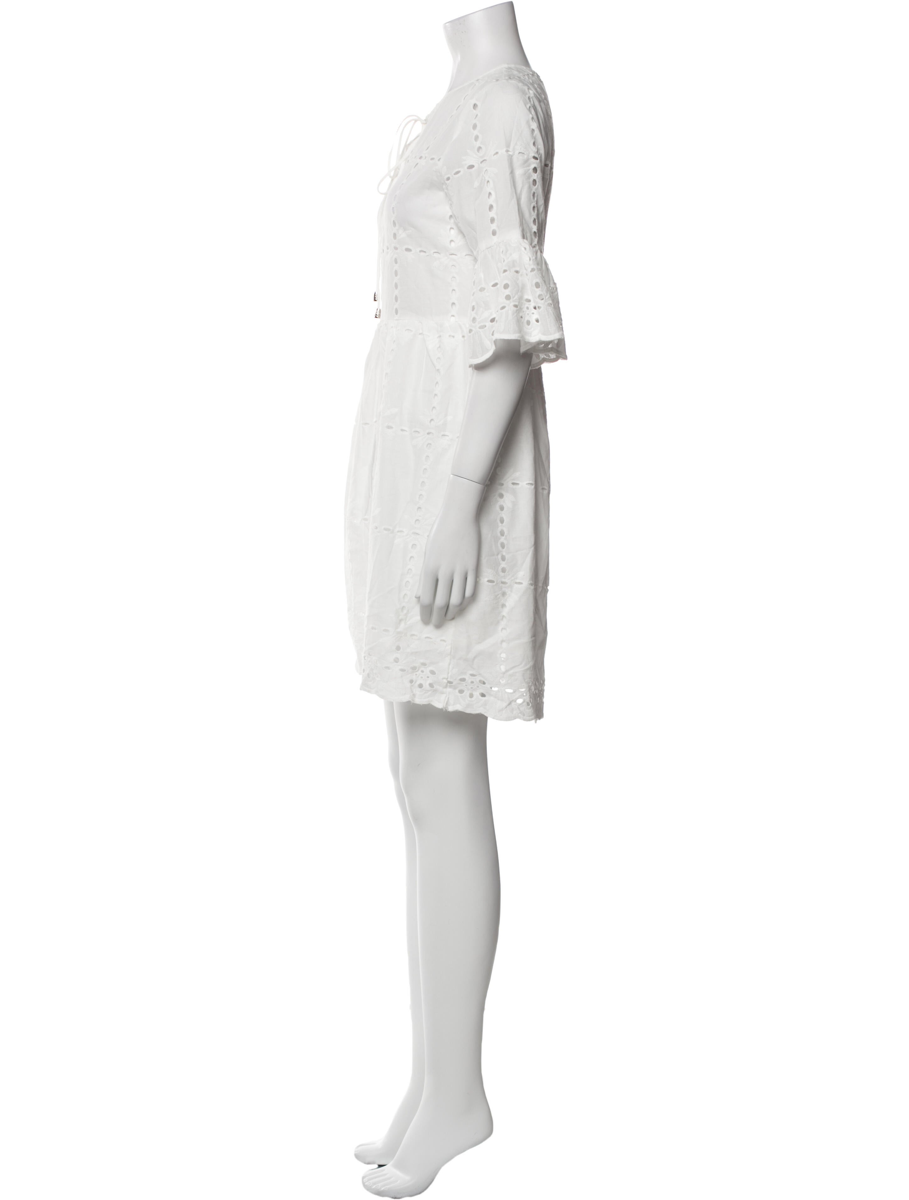 Pilyq Scoop Neck Mini Dress