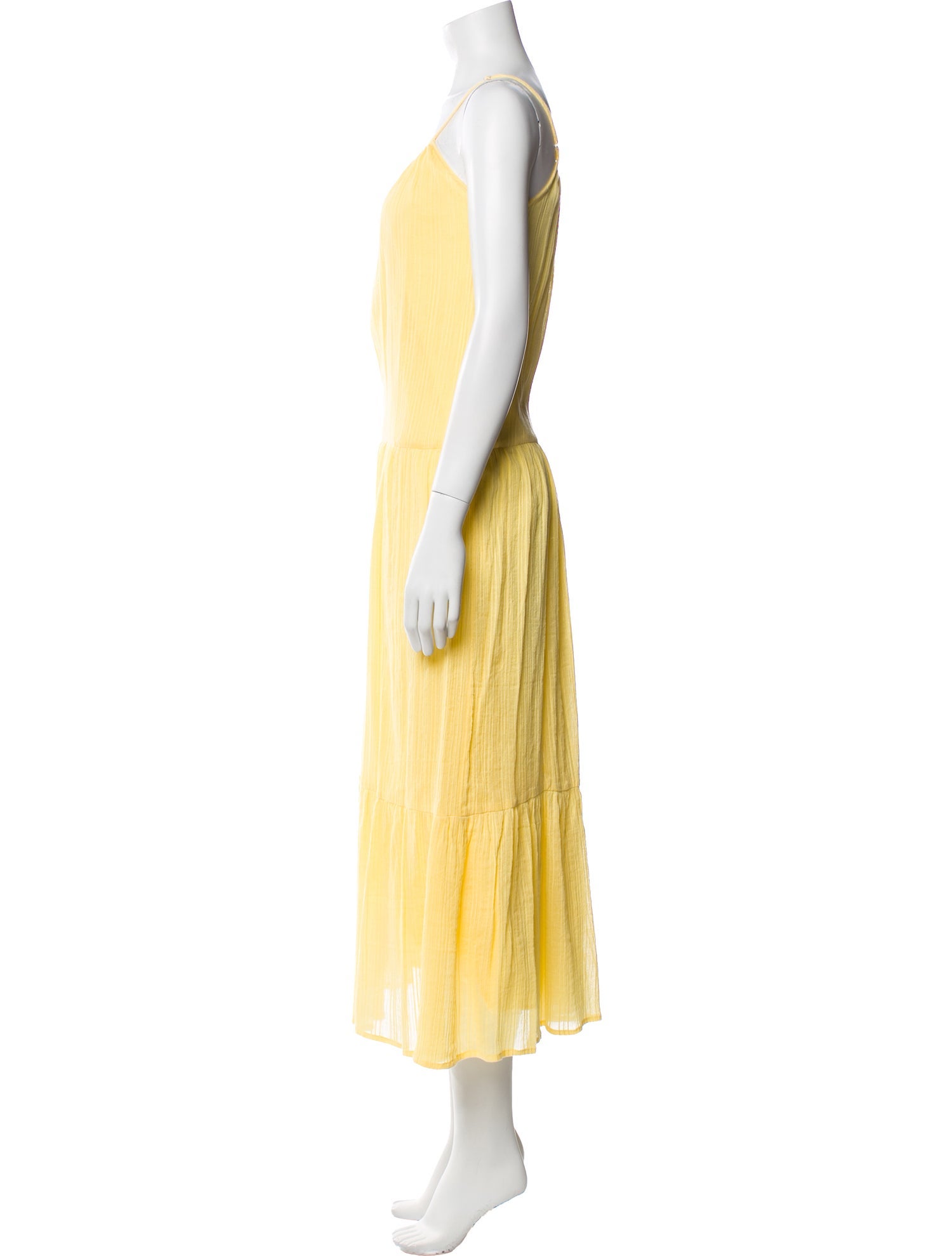 Pilyq Scoop Neck Long Dress