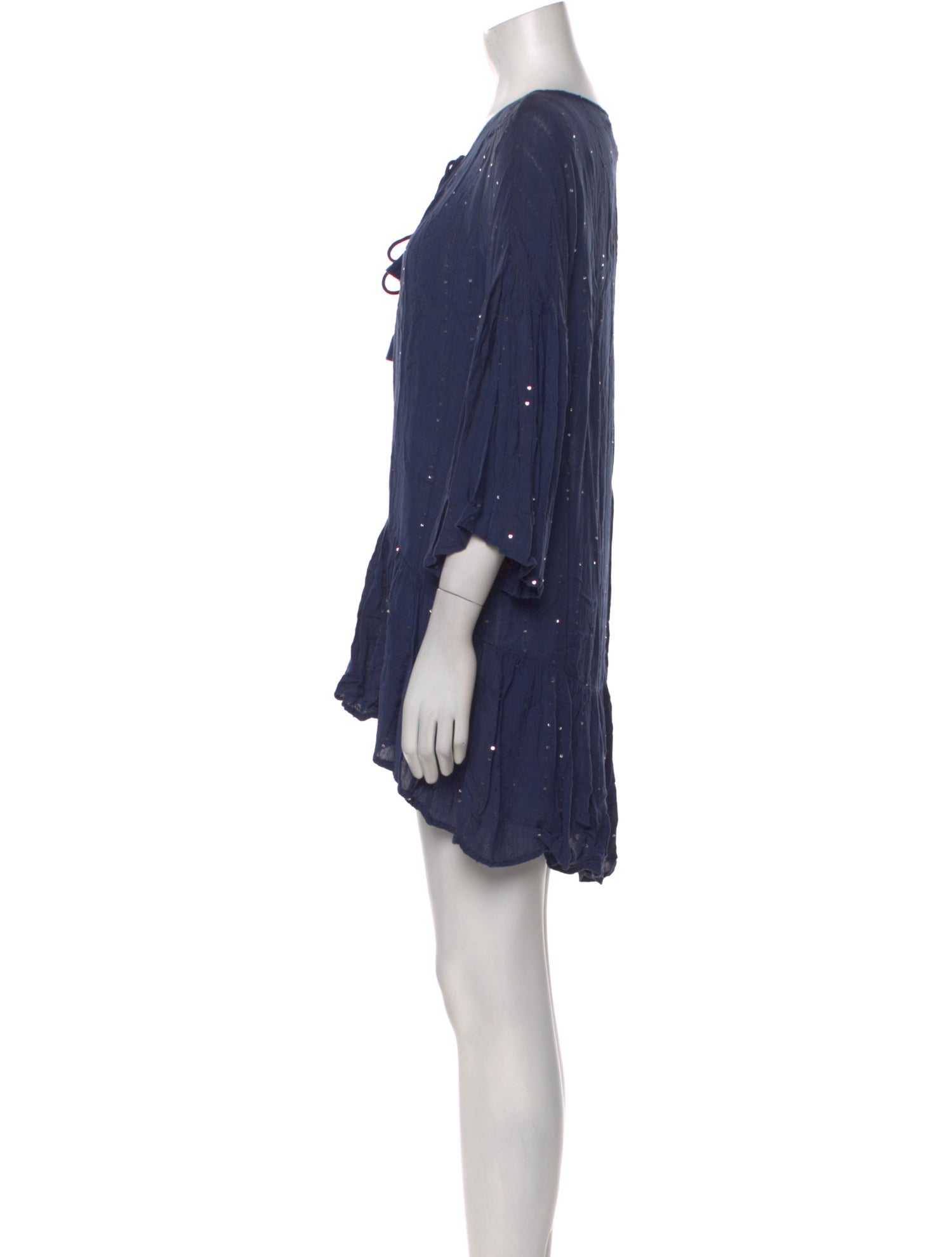 Pilyq V-Neck Mini Dress