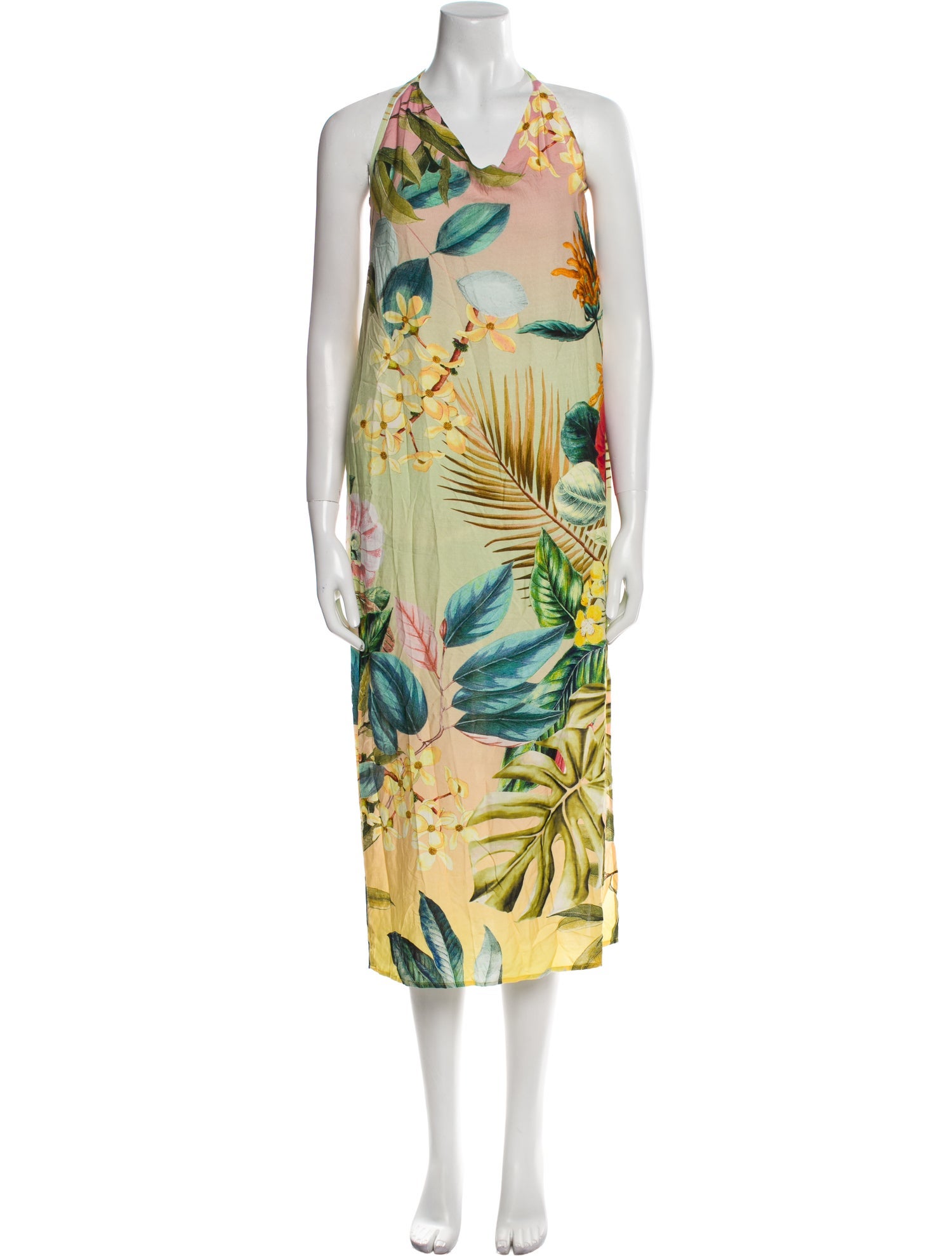 Pilyq Printed Long Dress w/ Tags