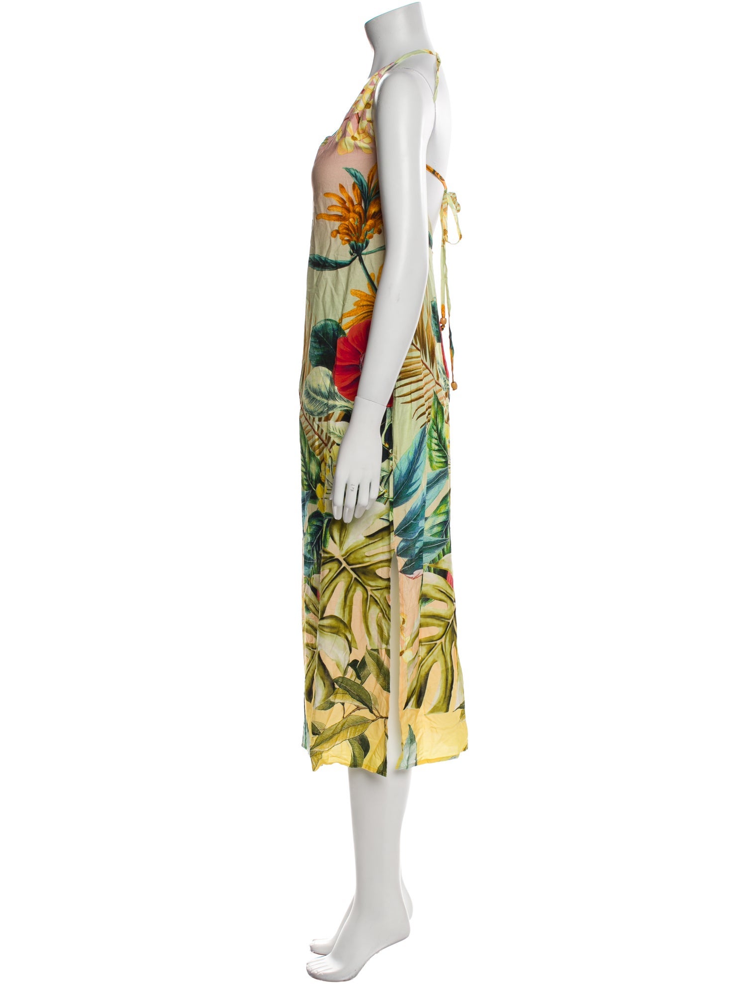 Pilyq Printed Long Dress w/ Tags