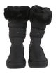Pajar Nylon Faux Fur Trim Rain Boots