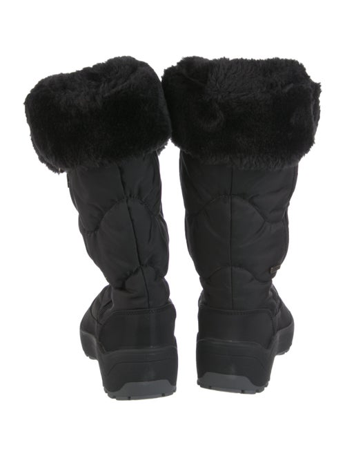 Pajar Nylon Faux Fur Trim Rain Boots