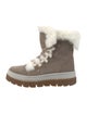 Pajar Suede Fur Trim Snow Boots