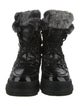 Pajar Nylon Faux Fur Trim Combat Boots