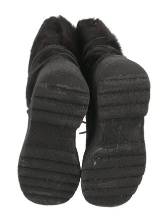 Pajar Ponyhair Lace-Up Boots