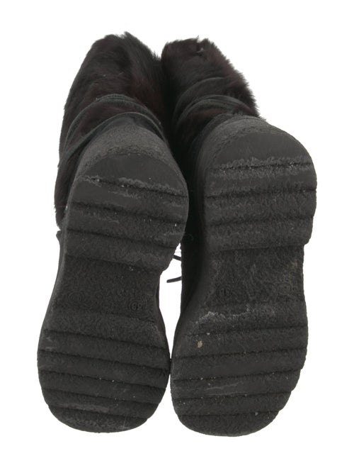 Pajar Ponyhair Lace-Up Boots