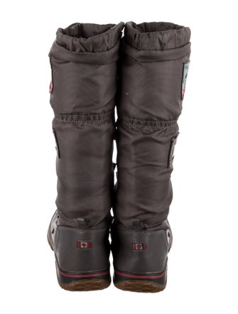 Pajar Nylon Embroidered Accent Combat Boots