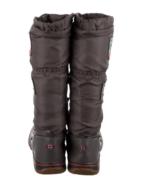 Pajar Nylon Embroidered Accent Combat Boots