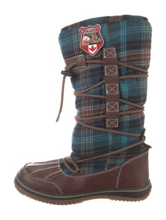 Pajar Printed Lace-Up Boots