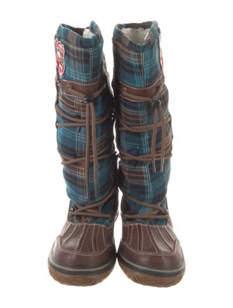 Pajar Printed Lace-Up Boots