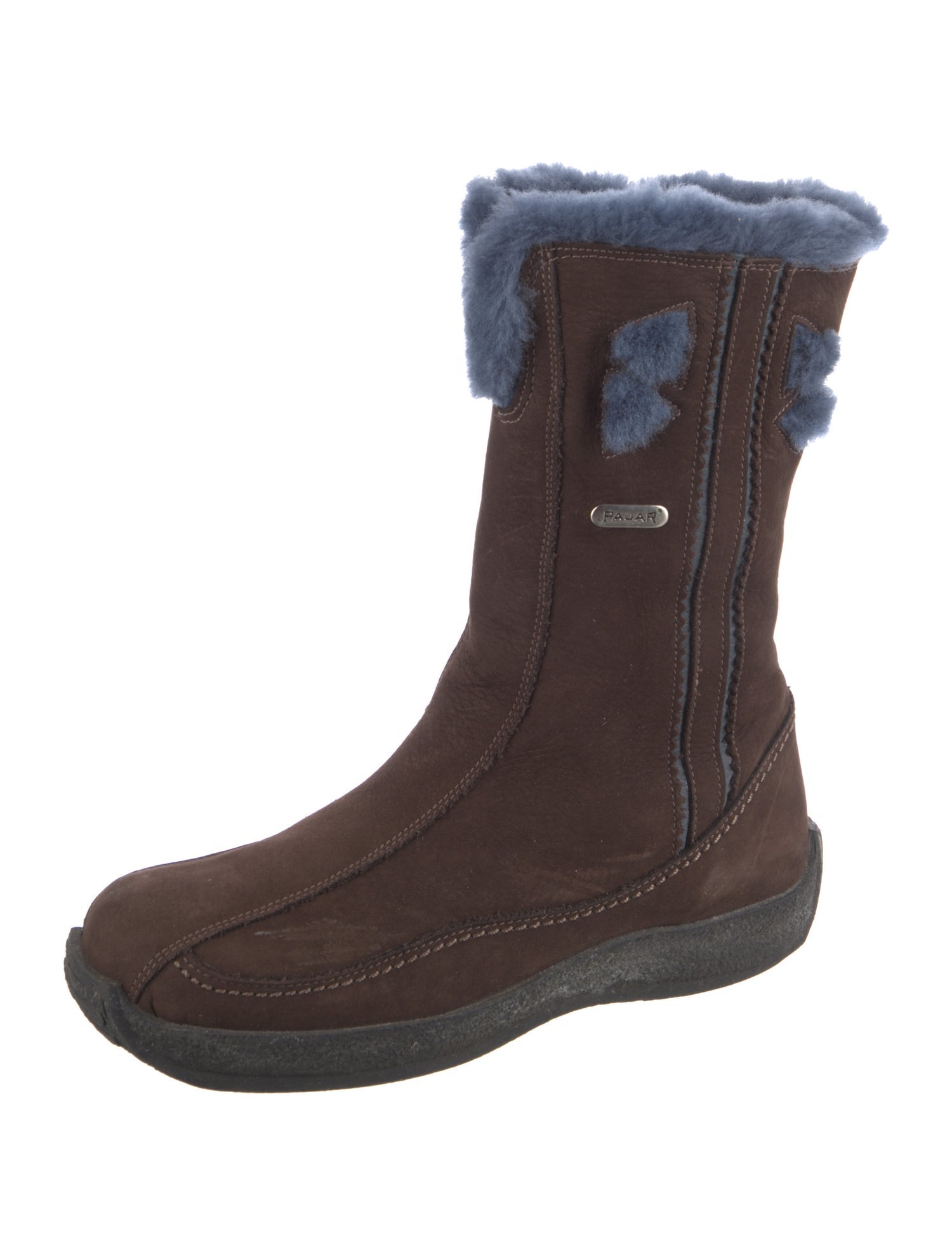 Pajar Suede Faux Fur Trim Boots