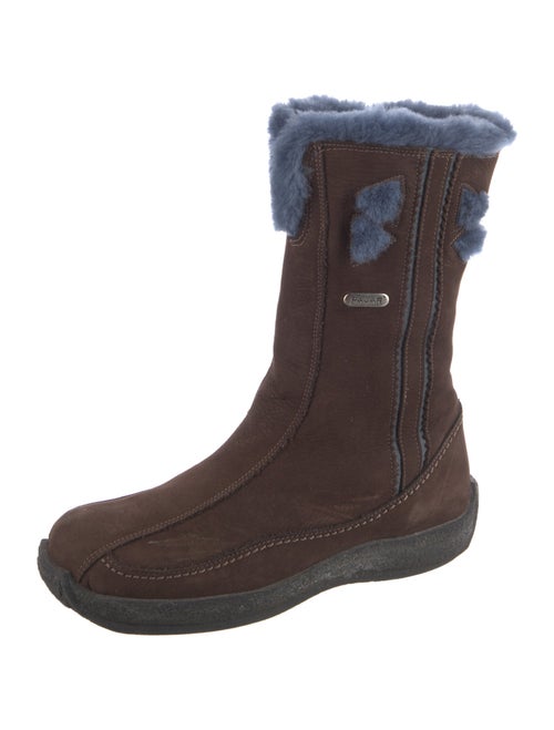 Pajar Suede Faux Fur Trim Boots