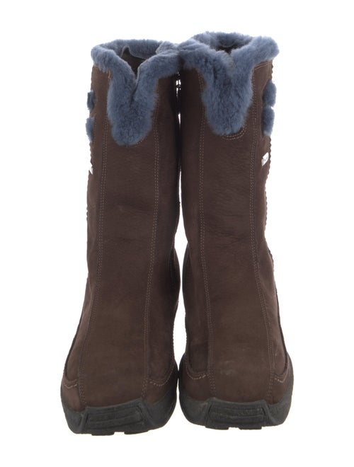 Pajar Suede Faux Fur Trim Boots