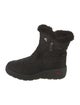 Pajar Nylon Faux Fur Trim Combat Boots