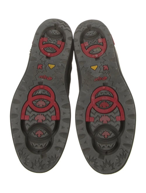 Pajar Nylon Faux Fur Trim Combat Boots