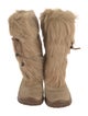Pajar Fur Lace-Up Boots