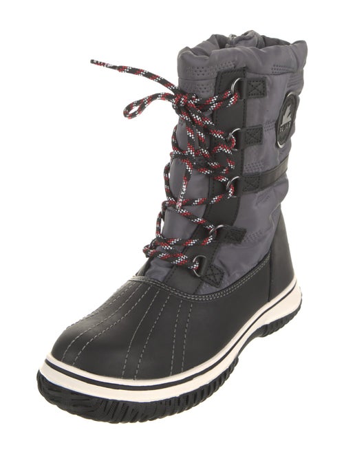 Pajar Nylon Colorblock Pattern Lace-Up Boots