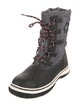Pajar Nylon Colorblock Pattern Lace-Up Boots
