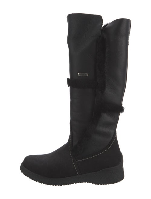 Pajar Leather Faux Fur Trim Boots