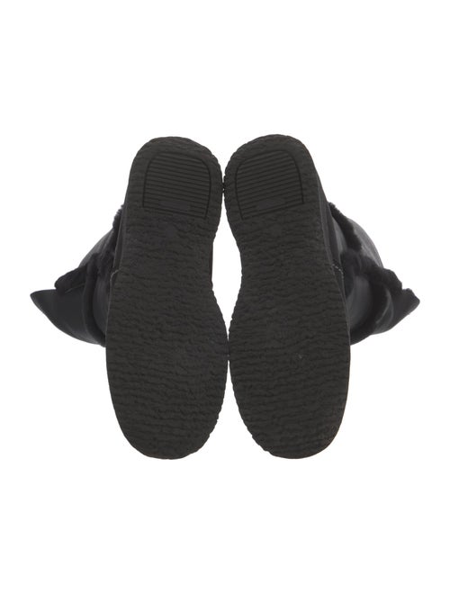 Pajar Leather Faux Fur Trim Boots