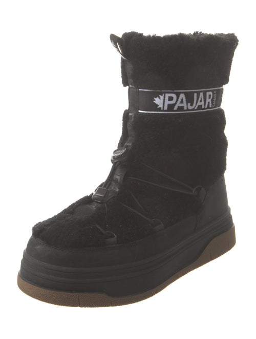 Pajar Suede Printed Lace-Up Boots