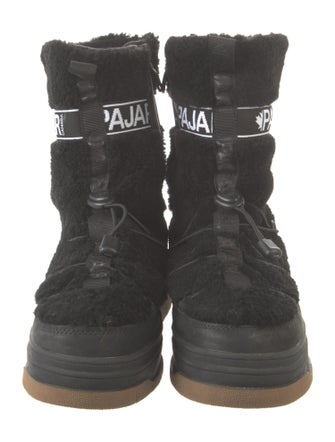 Pajar Suede Printed Lace-Up Boots