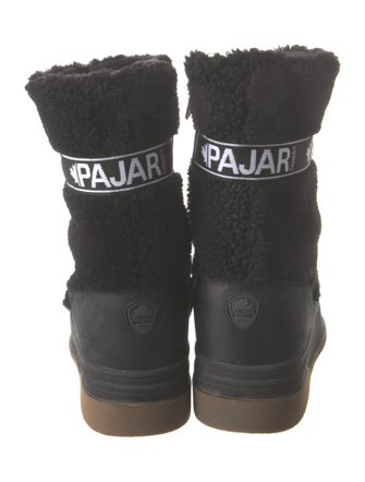 Pajar Suede Printed Lace-Up Boots