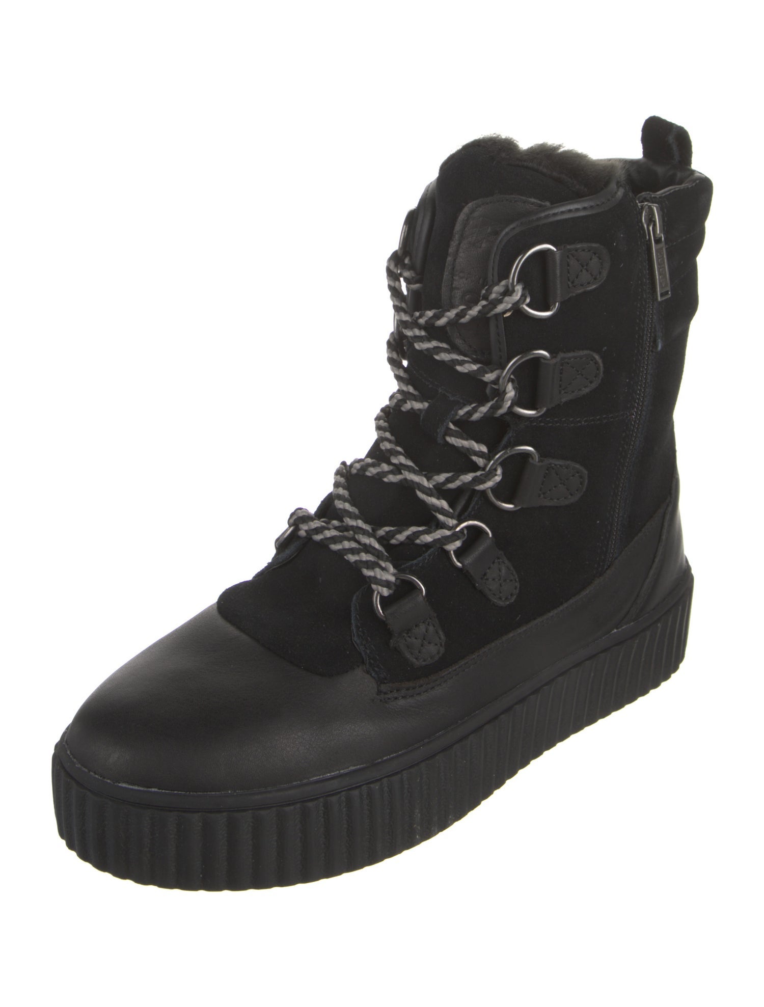 Pajar Suede Combat Boots