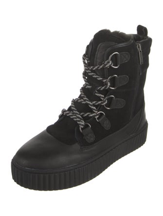 Pajar Suede Combat Boots