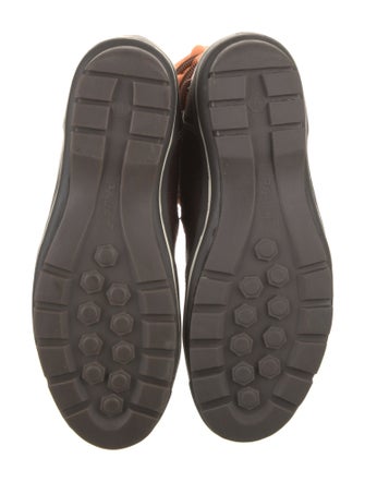 Pajar Nylon Colorblock Pattern Lace-Up Boots