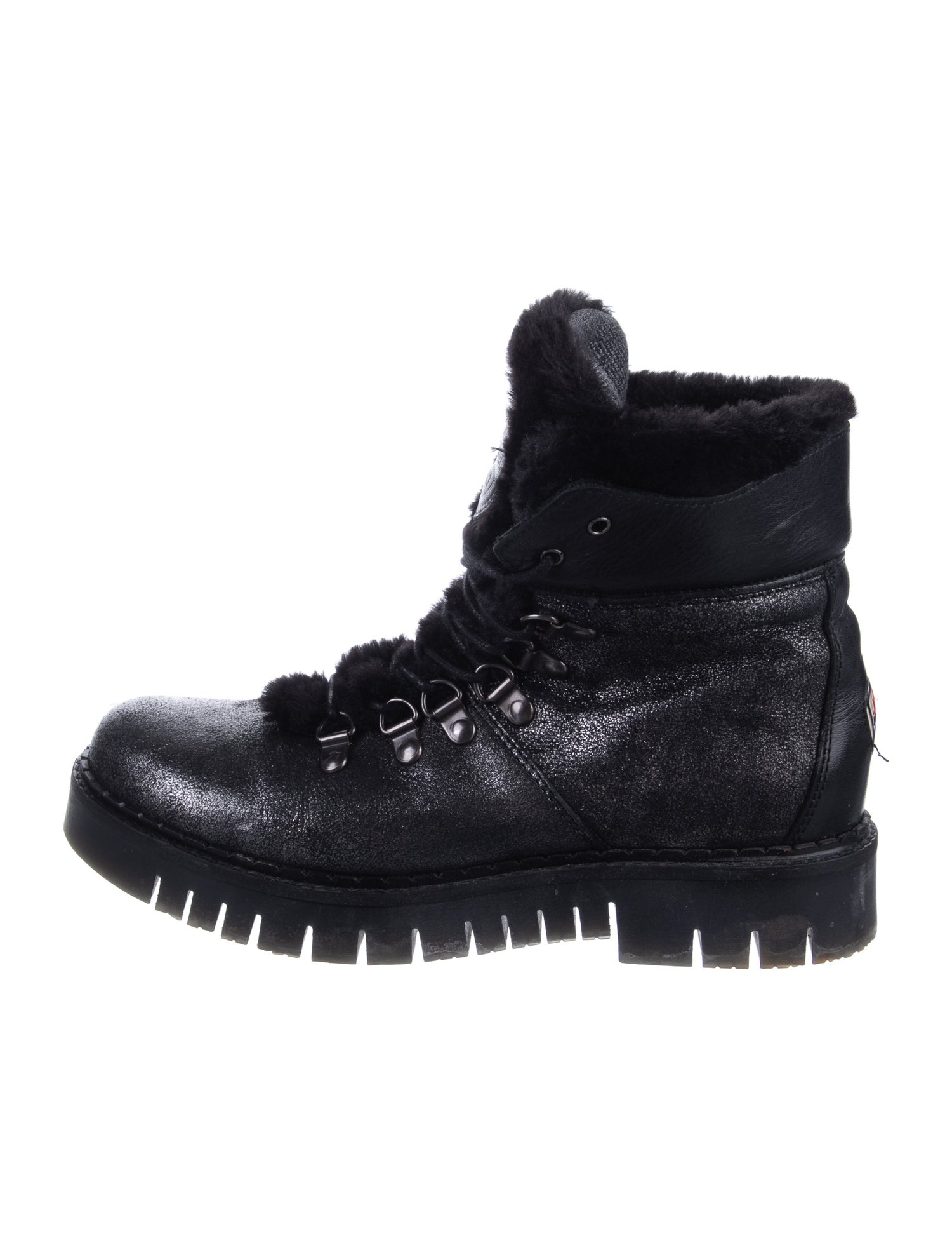 Pajar Leather Combat Boots