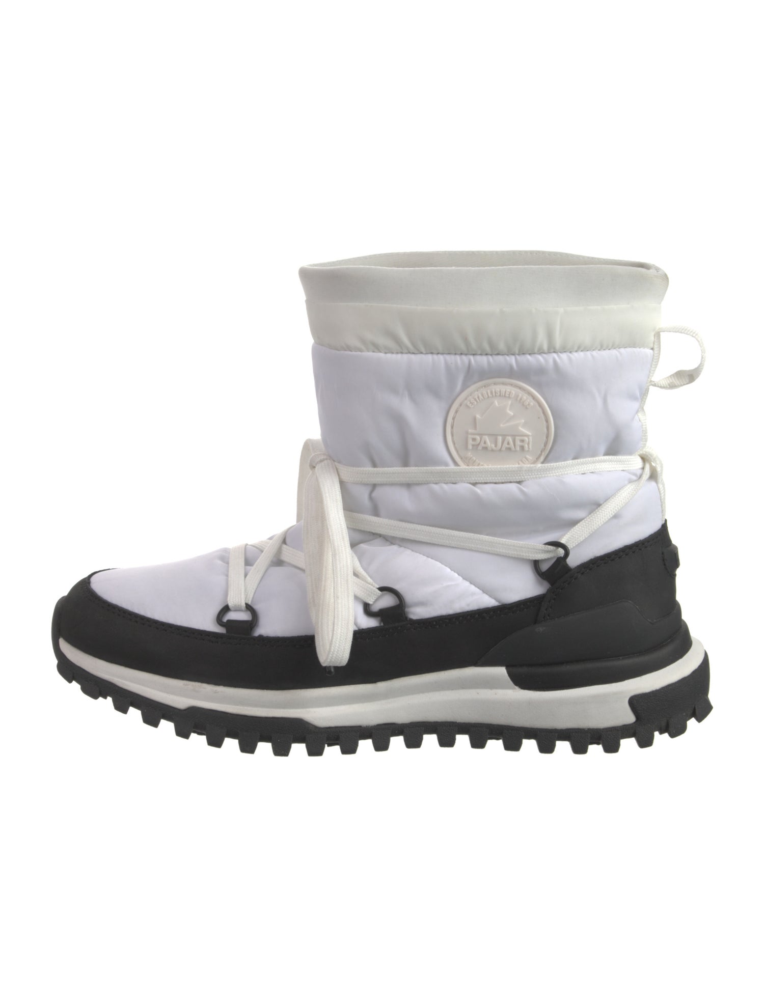 Pajar Nylon Colorblock Pattern Boots