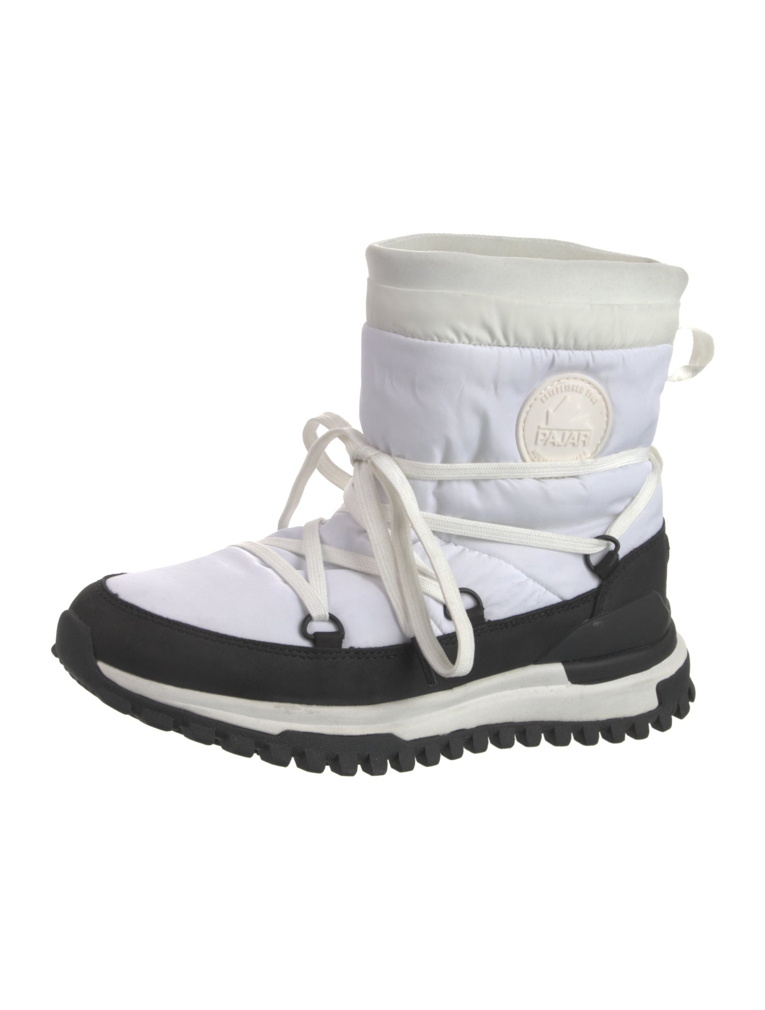 Pajar Nylon Colorblock Pattern Boots