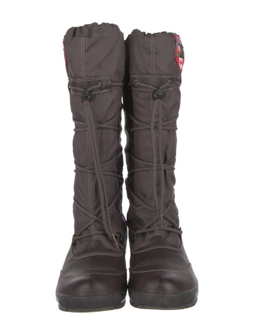 Pajar Nylon Leather Trim Embellishment Boots