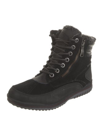 Pajar Suede Combat Boots