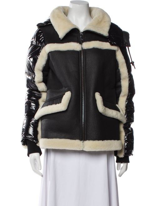 Pajar Shearling Printed Fur Jacket