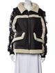 Pajar Shearling Printed Fur Jacket