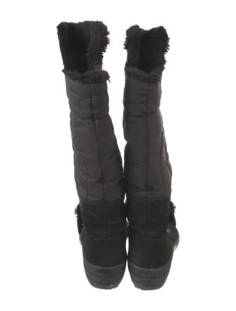 Pajar Nylon Fur Trim Rain Boots