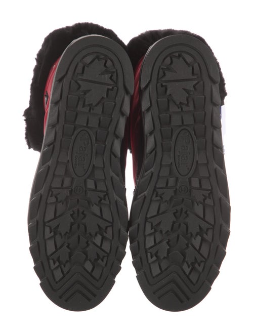 Pajar Nylon Colorblock Pattern Lace-Up Boots