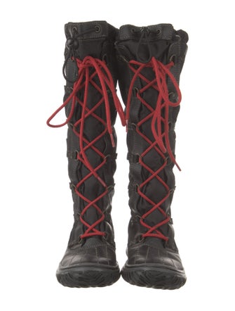 Pajar Nylon Printed Lace-Up Boots