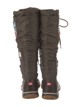 Pajar Nylon Printed Lace-Up Boots